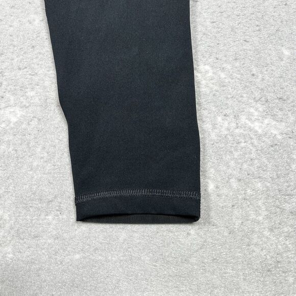 Nike Pro Leggings Womens Size Small Black Mesh Stretch Performance Inseam 22 in - Picture 4 of 11